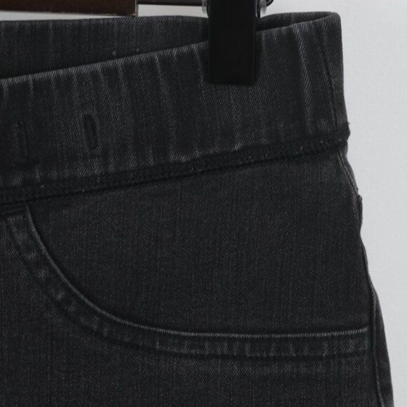 Madewell The Anywhere Jean Women's Size 28 Black High Rise Pull On Skinny Jeans - Picture 7 of 11